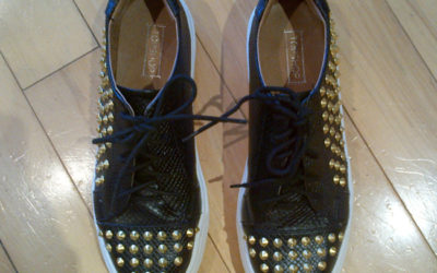 I ❤ my TOPSHOP studded platforms