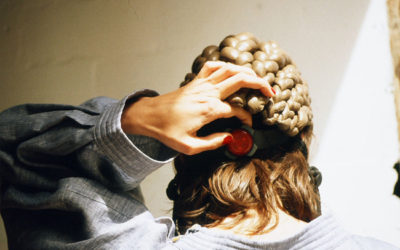 OBSESSED / Braided Bike Helmet