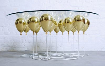 LOVE / balloon coffee table by DUFFY