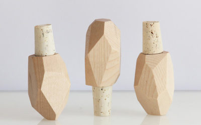 NEED / maple wood bottle stopper