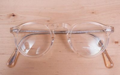 LOVE / clear glasses by OLIVER PEOPLES