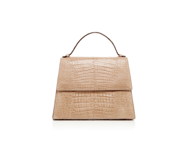 LOVE / croco leather vintage bag by HUNTING SEASON