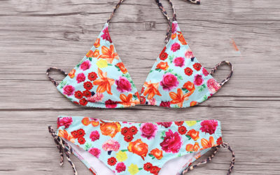 LOVE / printed bikini by ZAFUL