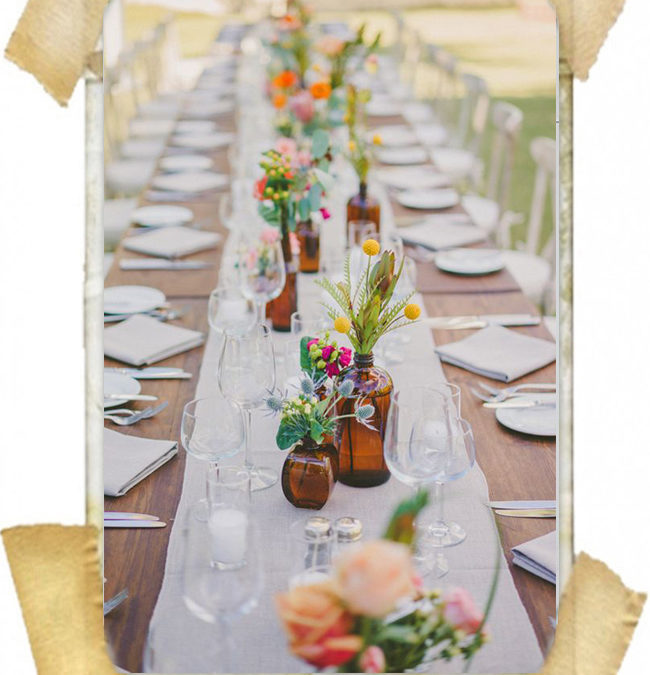 WEDDING / the prefect Summer Harvest Table