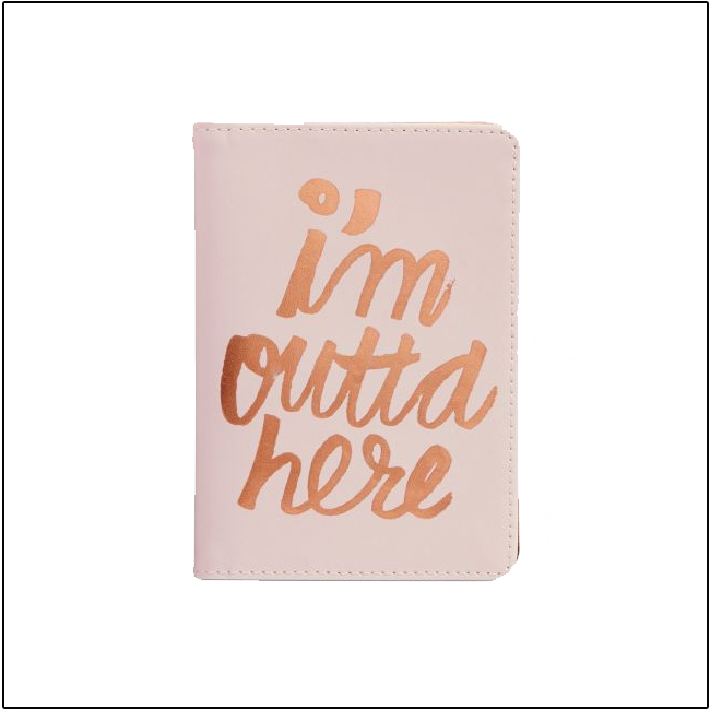 NEED / I’m Outa Here Passport Cover
