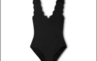 WANT // Black Crystal One Piece by CUPSHE