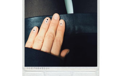 MOMENT OF // Dotted Nails